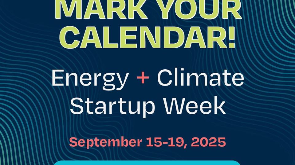 Houston Energy and Climate Startup Week: Save the Date