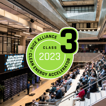Rice Alliance Clean Energy Accelerator Class 3 2023